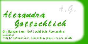 alexandra gottschlich business card